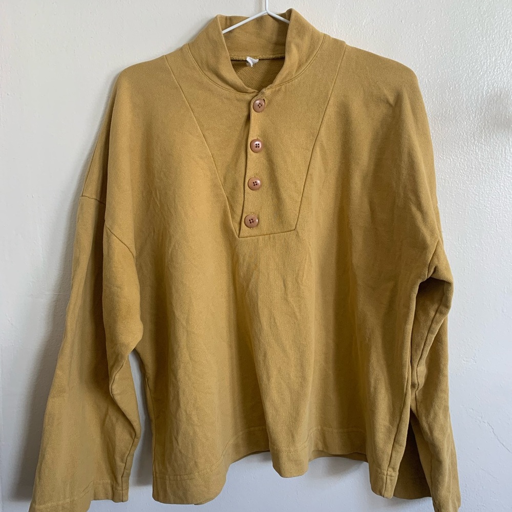Ilana Kohn Ki sweatshirt in ochre